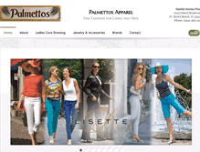 Tablet Screenshot of palmettosapparel.com